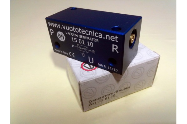 Vacuum Generator, 15 01 10, Vuototecnica, Italy (14 Days Warrenty on Entire Stock)